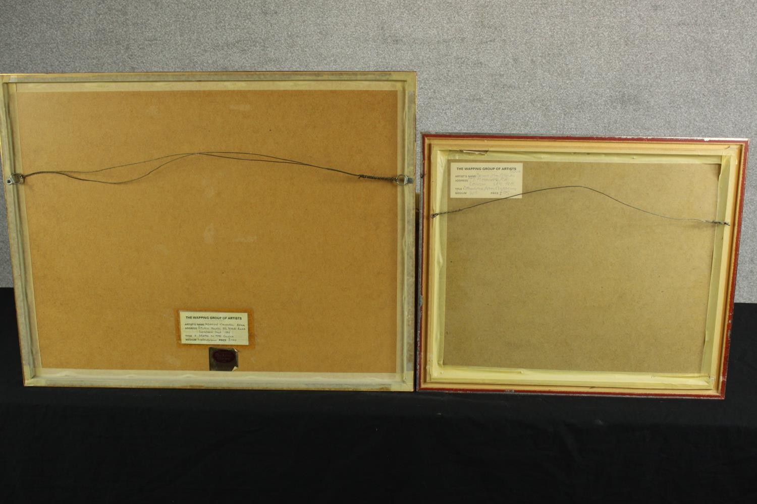 Aston Canell (1927-1994) A Break in the Cloud, sun over the River Thames, watercolour on paper, - Image 8 of 10