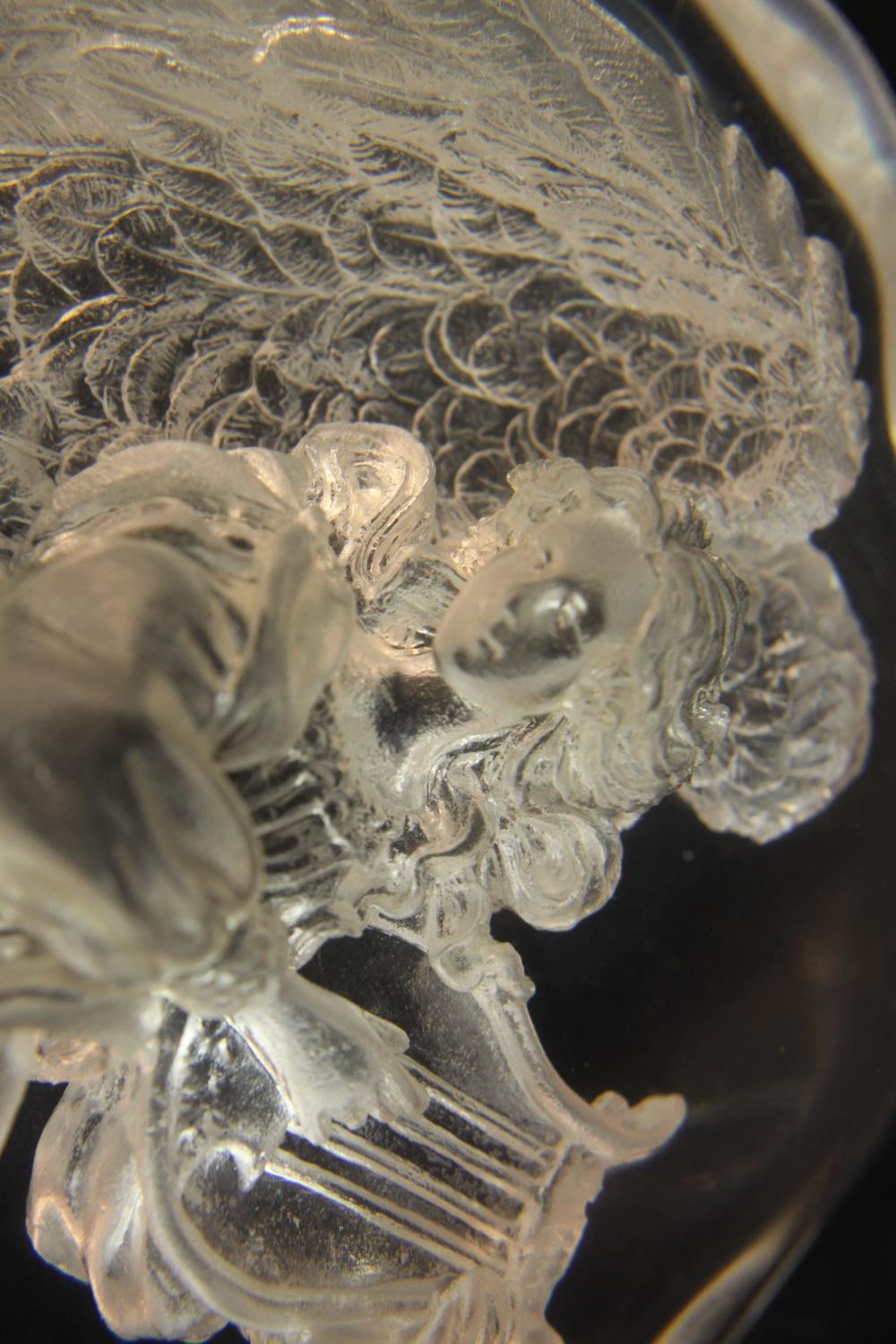 A pair of limited edition Bradford Exchange Crystal Heavens modernist sculptures, Symphony of - Image 4 of 12