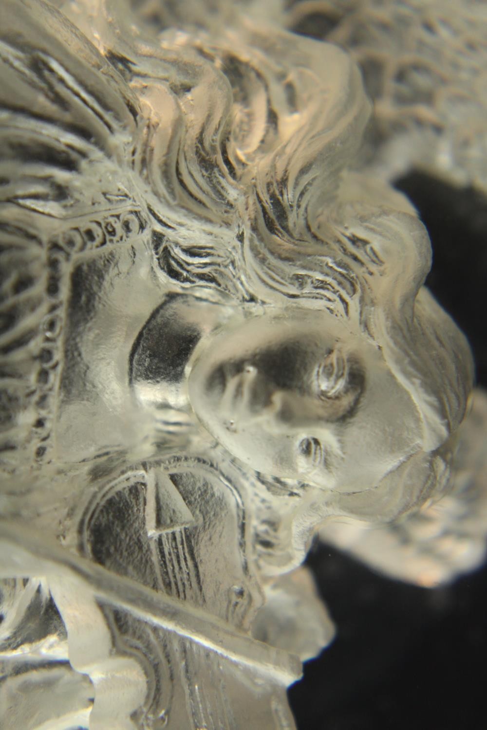 A pair of limited edition Bradford Exchange Crystal Heavens modernist sculptures, Symphony of - Image 5 of 12