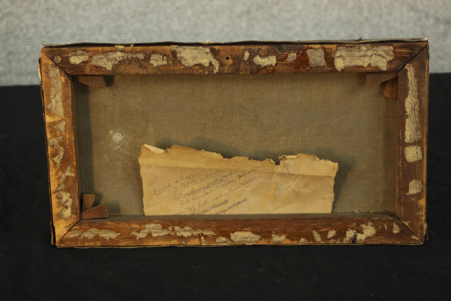 Albert Ludovici Snr (1820 - 1894, German), stagecoach with horses and people, watercolour/print - Image 6 of 7