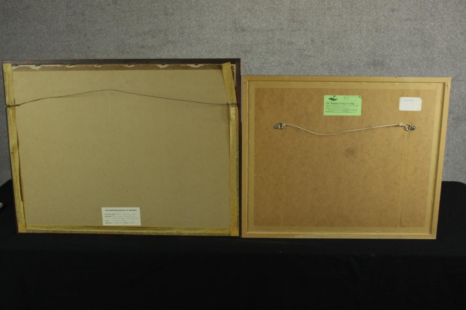 Ashton Cannell (1927-1994), Bugsby Reach, watercolour on paper, signed and framed together with Paul - Image 9 of 11