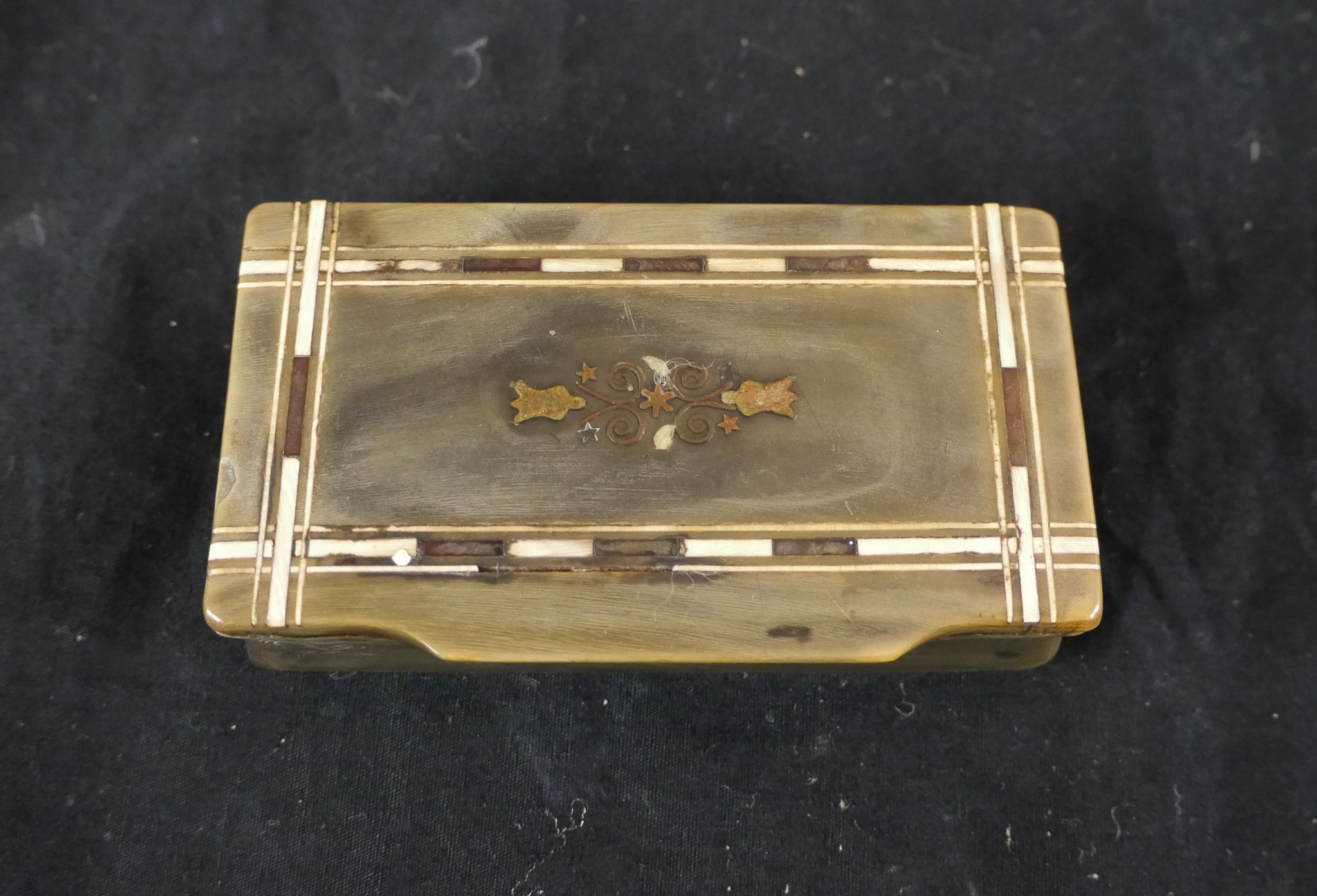 Two early 20th century shagreen style and gilt metal match holder and matching cigarette case, - Image 12 of 12