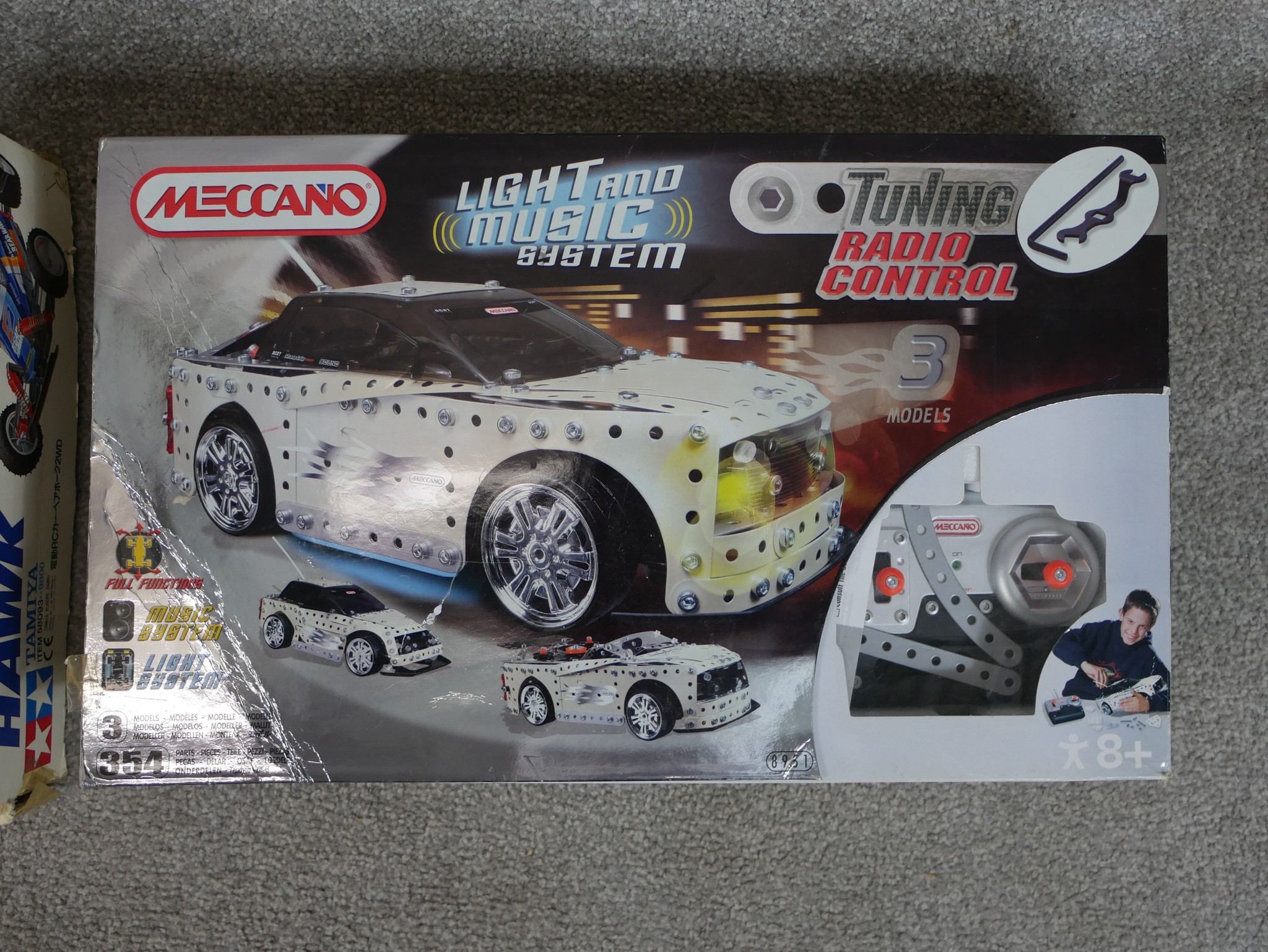 Three boxed scale model vehicles to include Kyosho 1:10 Lazer ZX remote control car, Tamiya 1:10 - Image 5 of 9