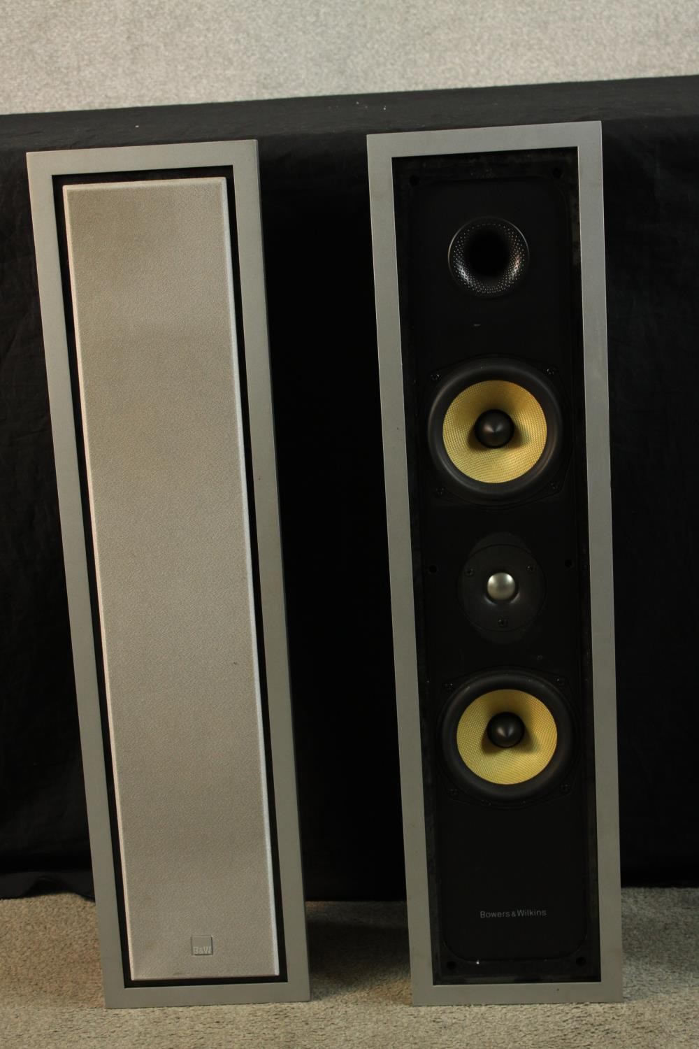 A pair of contemporary Bowers and Wilkins floor standing speakers. H.80cm. (each) - Image 4 of 9