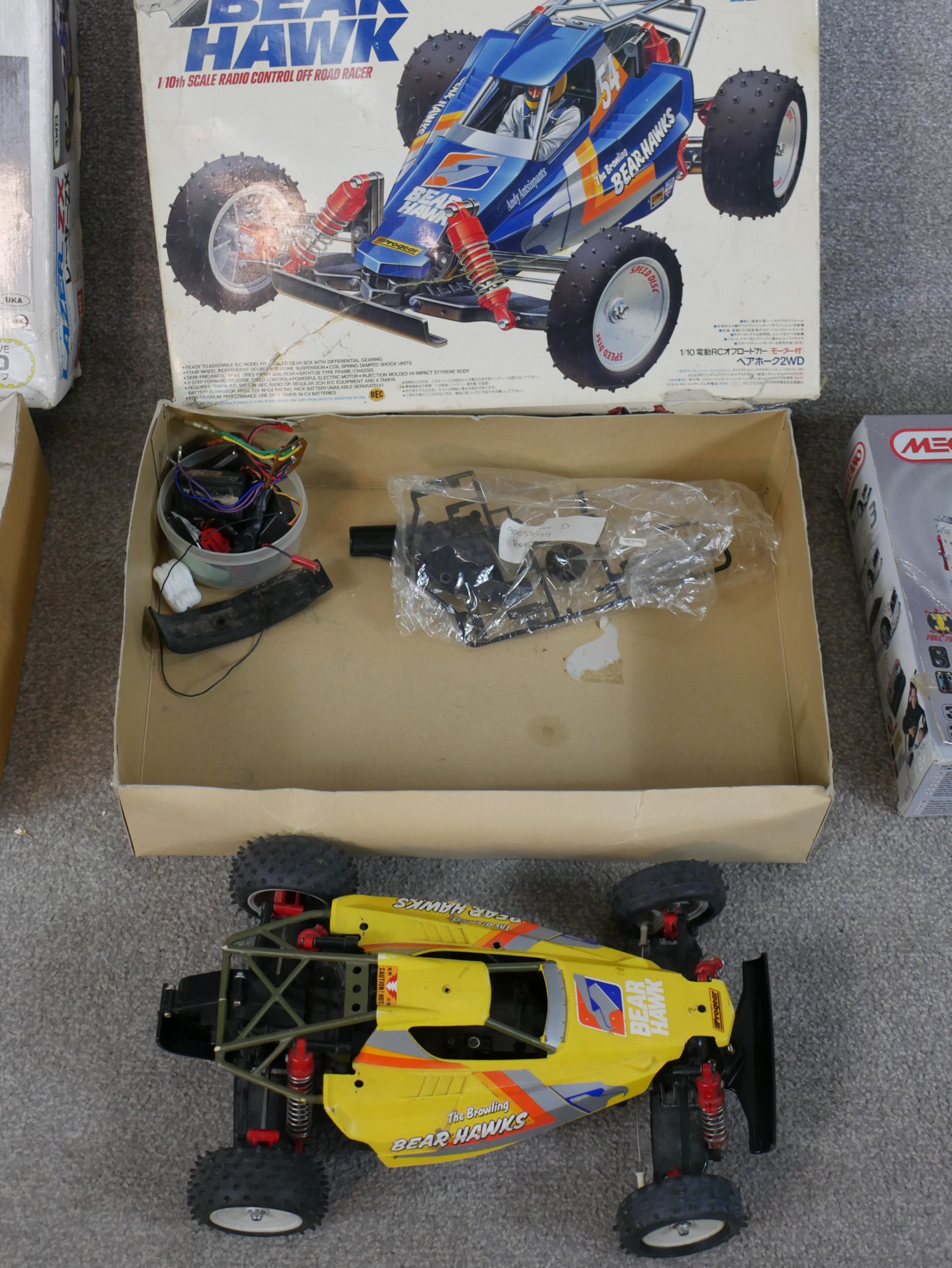 Three boxed scale model vehicles to include Kyosho 1:10 Lazer ZX remote control car, Tamiya 1:10 - Image 8 of 9