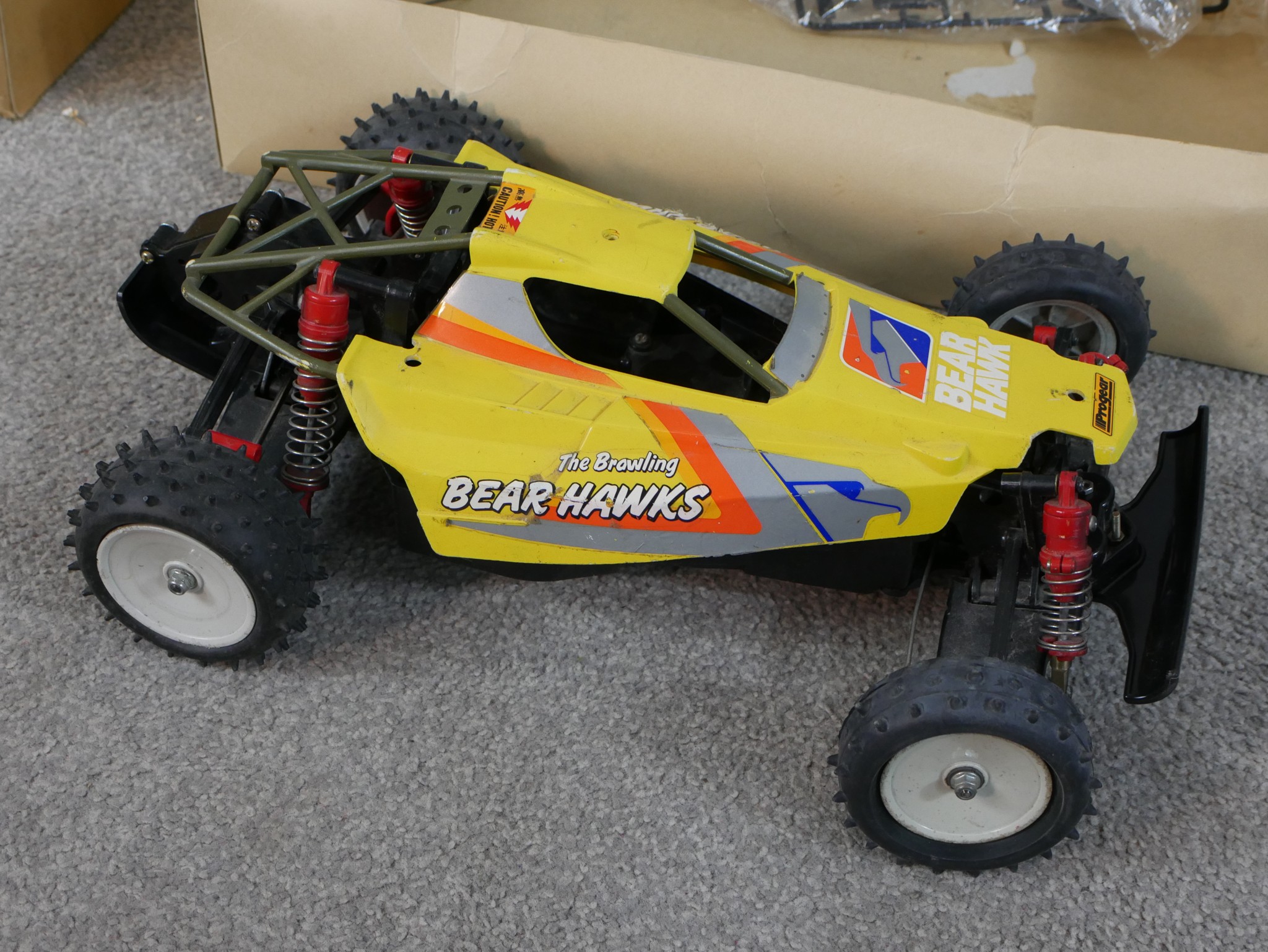 Three boxed scale model vehicles to include Kyosho 1:10 Lazer ZX remote control car, Tamiya 1:10 - Image 9 of 9