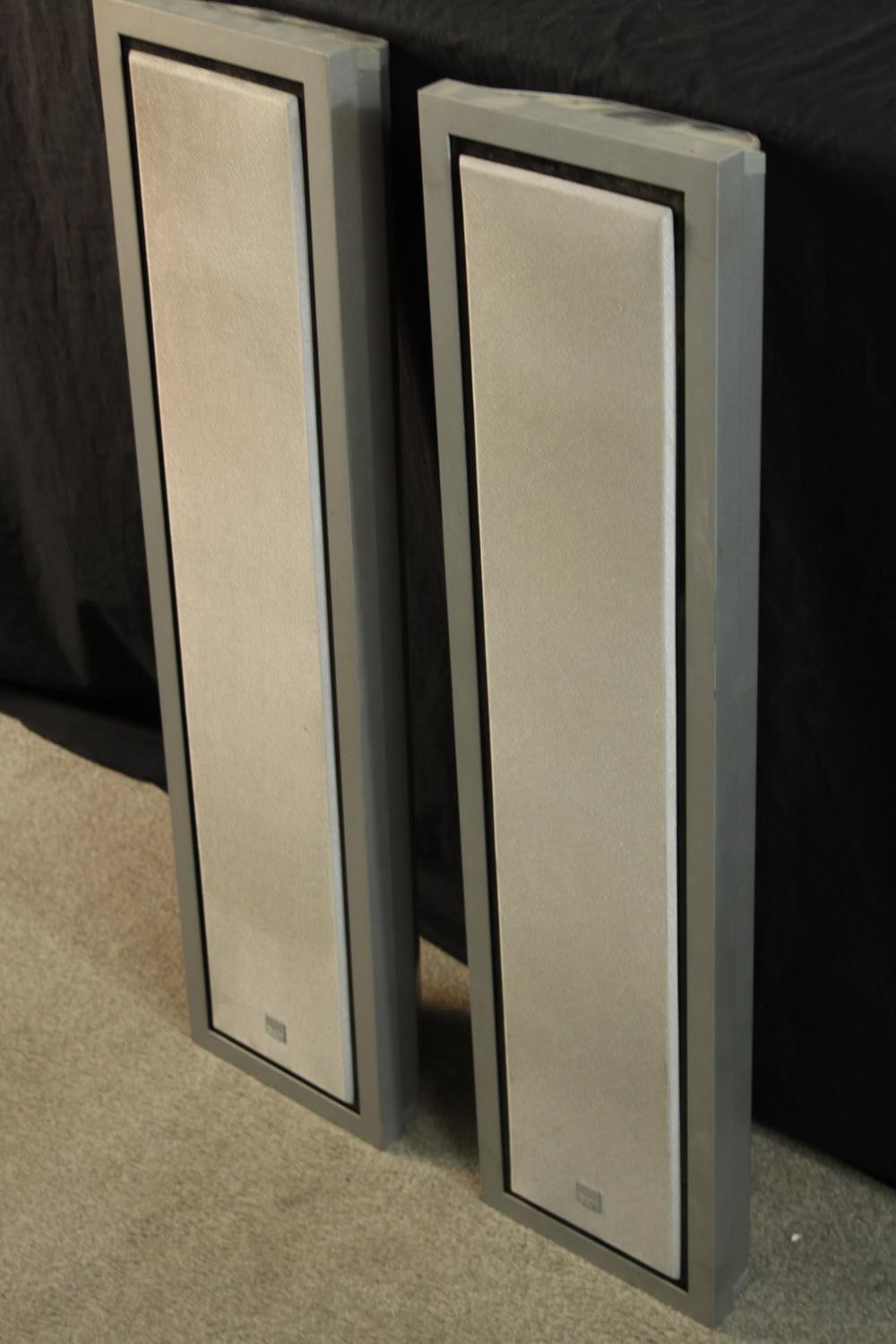 A pair of contemporary Bowers and Wilkins floor standing speakers. H.80cm. (each) - Image 2 of 9