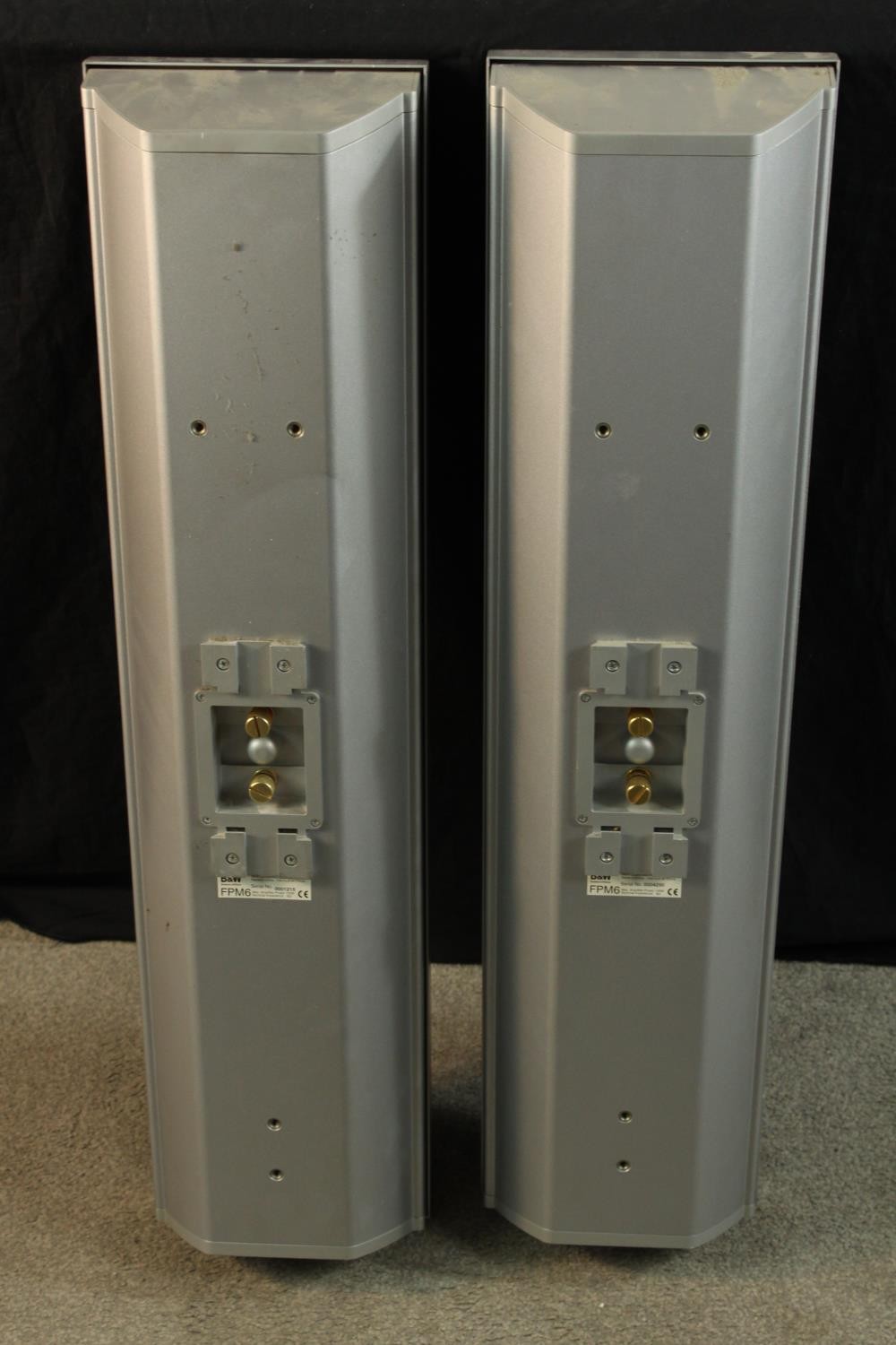 A pair of contemporary Bowers and Wilkins floor standing speakers. H.80cm. (each) - Image 9 of 9