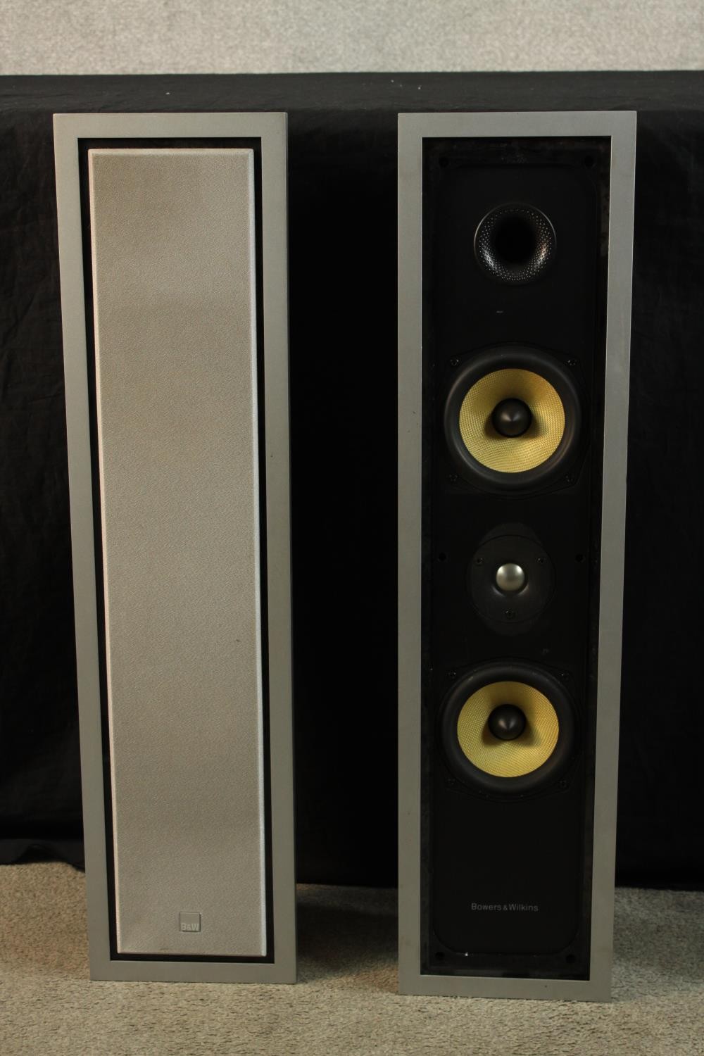 A pair of contemporary Bowers and Wilkins floor standing speakers. H.80cm. (each) - Image 5 of 9