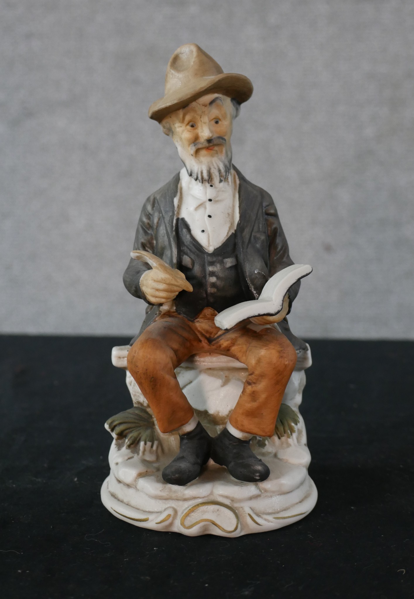 Ten assorted porcelain figures to include Royal Doulton Bedtime Story HN2059, a German porcelain - Image 3 of 9