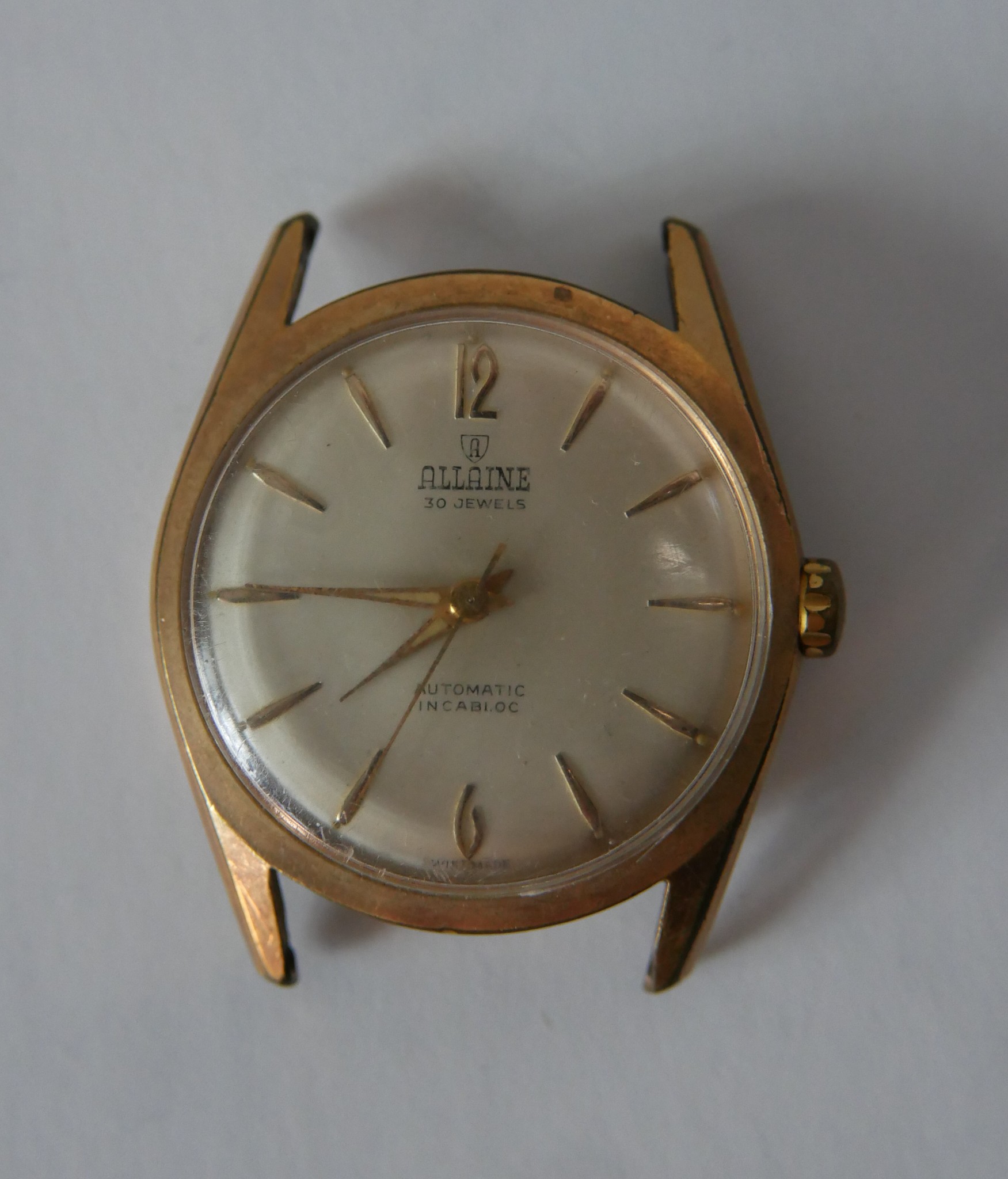 A collection of rolled gold and 9ct gold cased vintage watches, including a gentleman's Allaine - Image 4 of 6