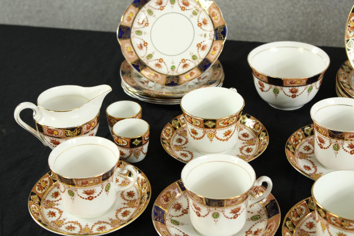 Two 20th century Sutherland China part tea and dinner sets decorated with sprays of flowers, marks - Image 2 of 10