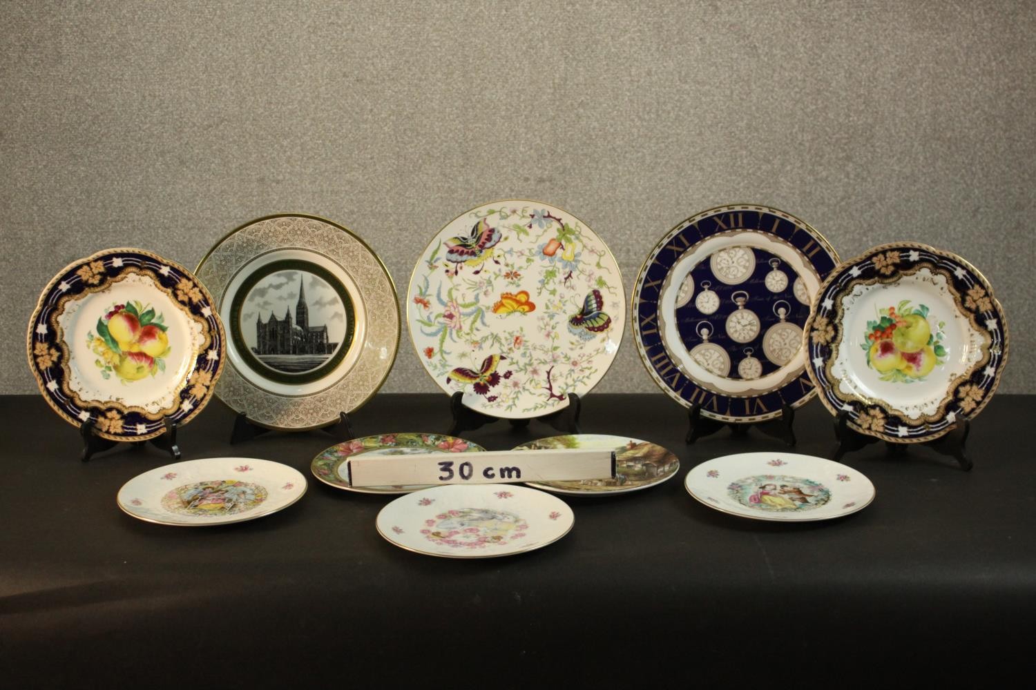 A collection of ten ceramic limited edition plates, Royal Worcester 'Exotic Butterflies', Wedgwood - Image 2 of 13