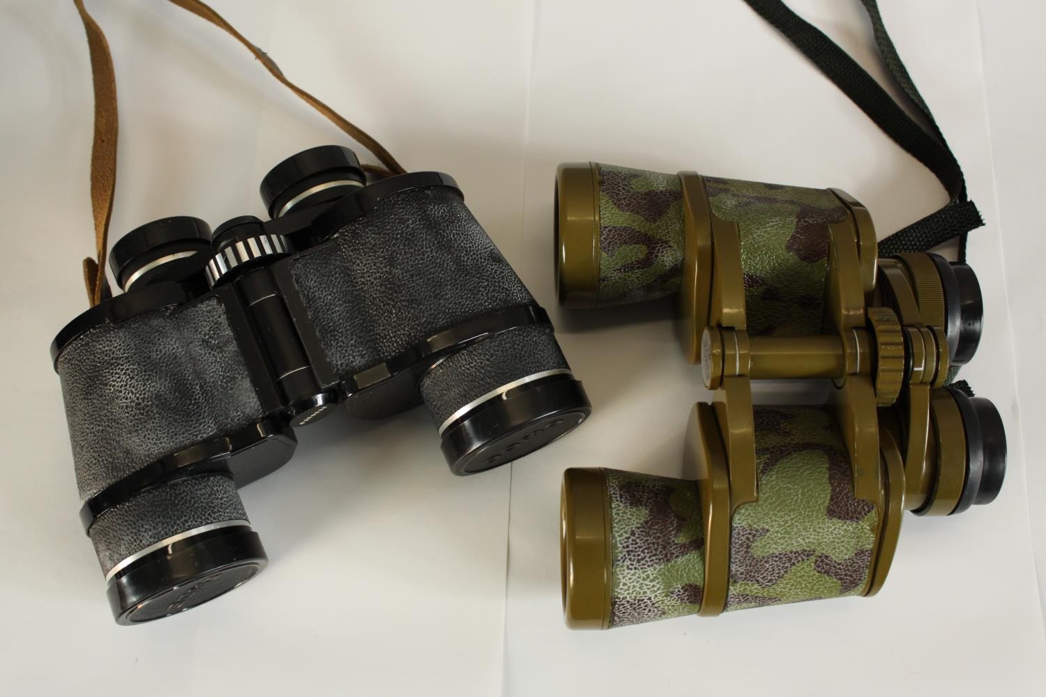 Two pairs of 20th century Russian cased military issue binoculars. H.15cm. (largest) - Image 2 of 10