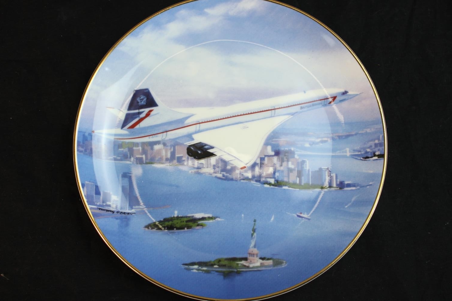 A set of four Westminster Collection porcelain collectors from the Supersonic Skylines series by Tim - Image 4 of 7