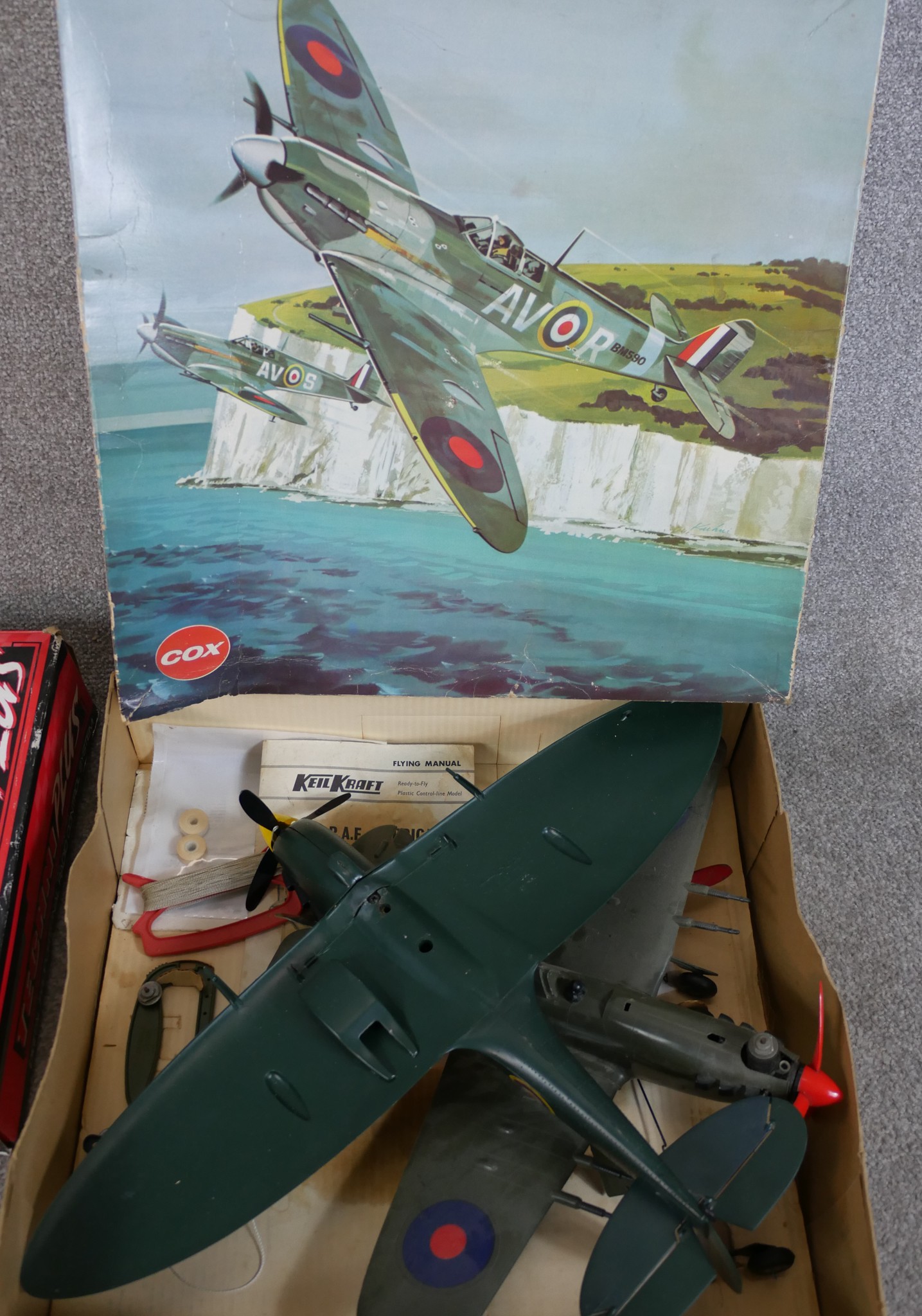 Three boxed model planes including a Cox 300s Extra, a Cox Sky Jumper helicopter and a Cox - Image 6 of 6