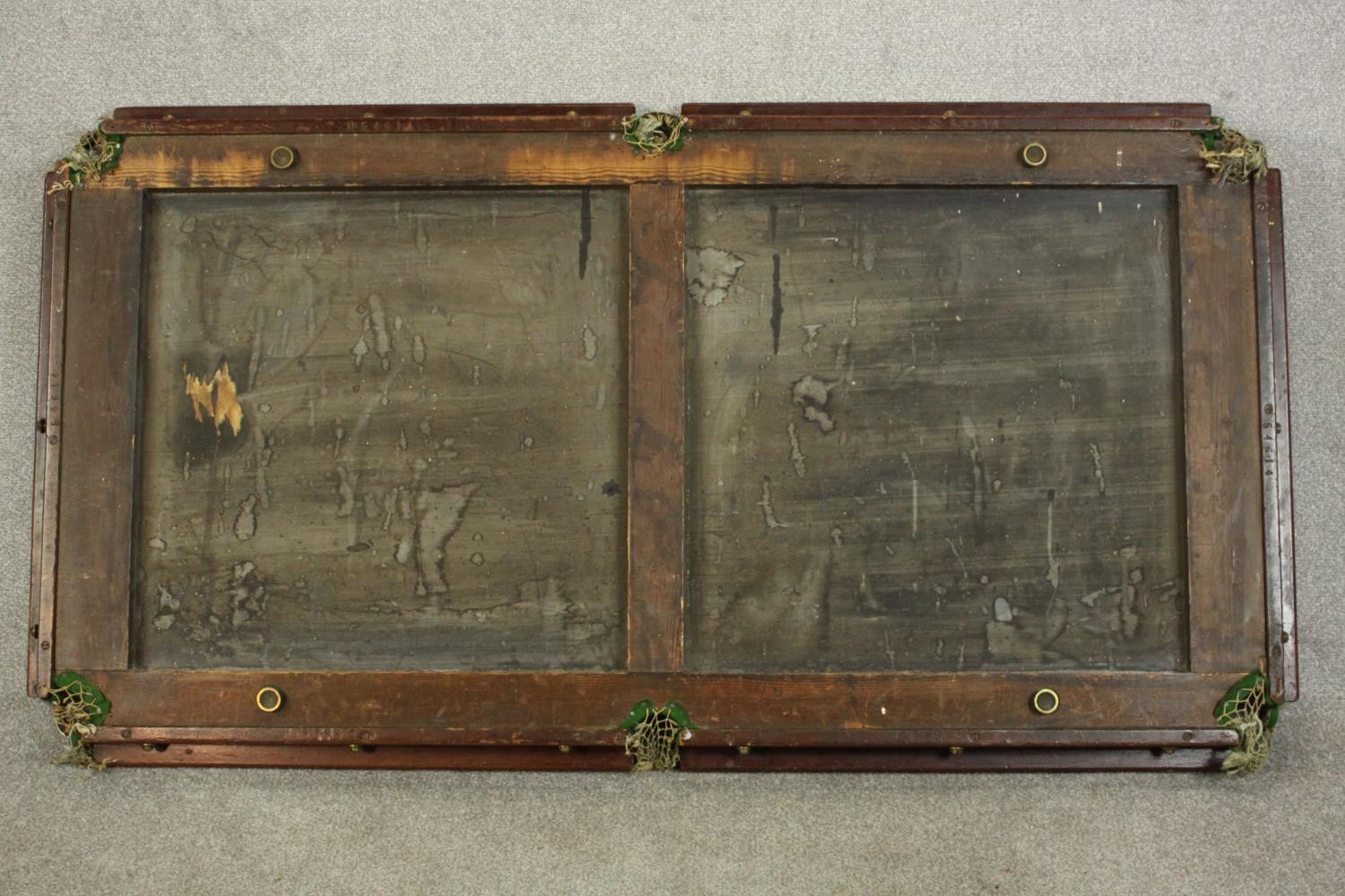 E J Riley Ltd slate bed table top snooker table, with two score boards, six cues and rest and - Image 11 of 11