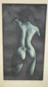 Francis Kelly (1927-2012), a signed limited edition engraving, 23/30 Sculpted Figure, signed by