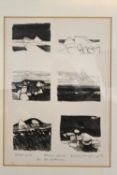 David Humphries (20th century), Various landscapes in a single picture, pencil signed artist's proof