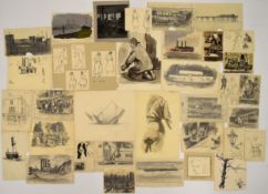 TREVOR FRANKLAND (British 1931-2011). A collection of 79 studies. Mostly drawing but also