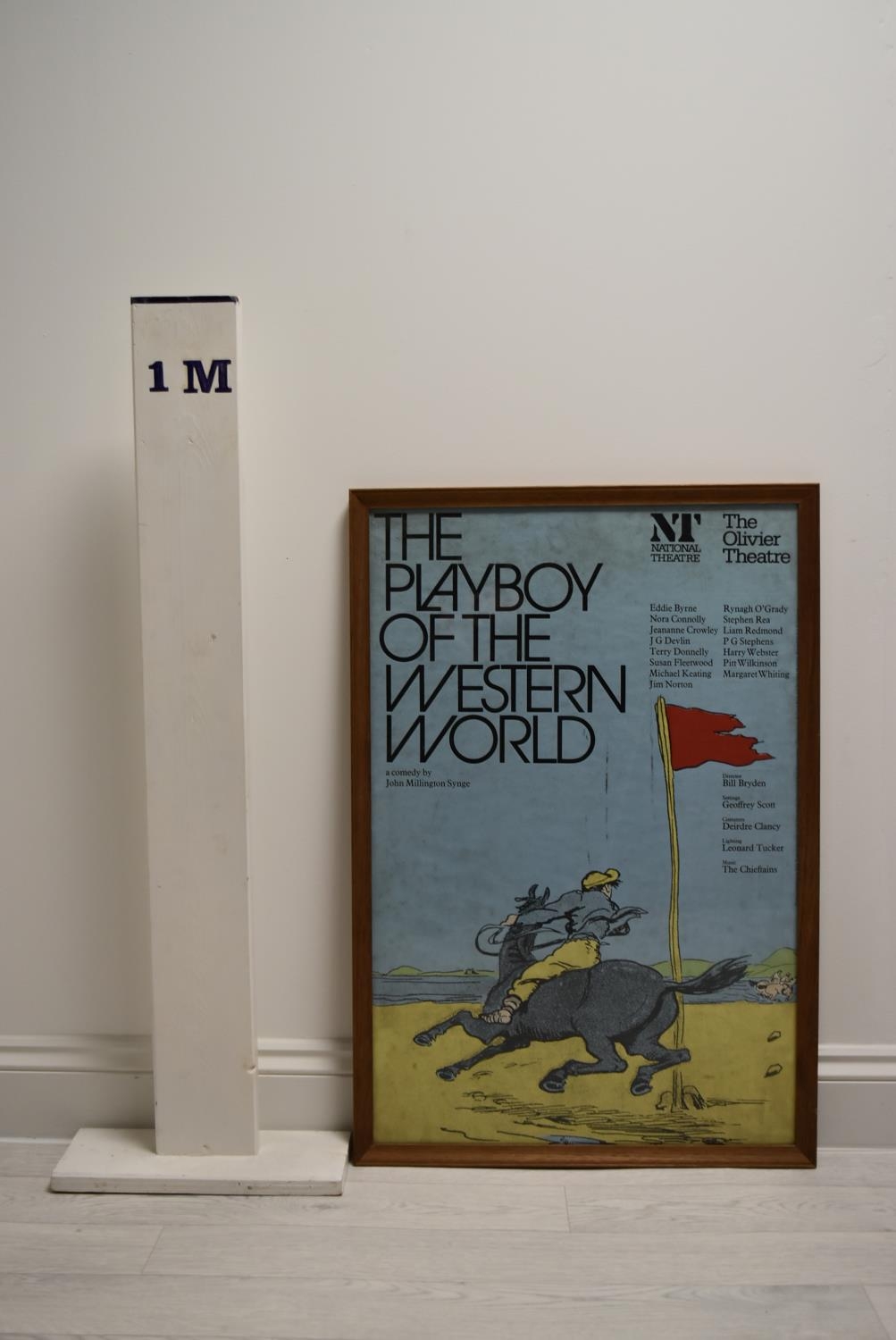 A National Theatre and Olivier Theatre framed theatre poster, The Playboy of the Western World - Image 3 of 3