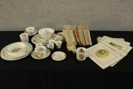 Beatrix Potter; a quantity of various books, together with assorted Wedgwood Beatrix Potter dinner