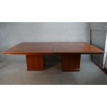 A large office table. H.76 x W.240 x D.140cm.