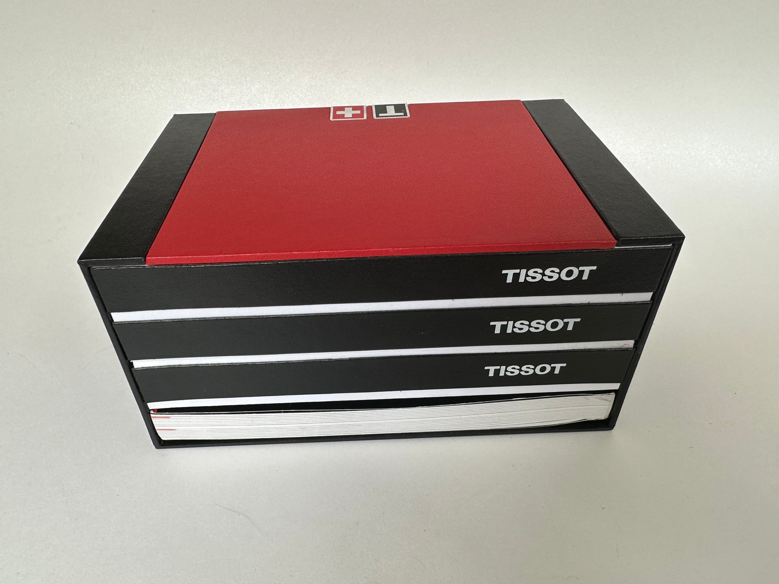 A boxed mens Tissot T-Touch II Expert T047420A smart watch with carbon fibre touch screen, - Image 3 of 4