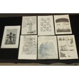 Robert MacAulay (British). A collection of original works by MacAulay probably used to illustrated