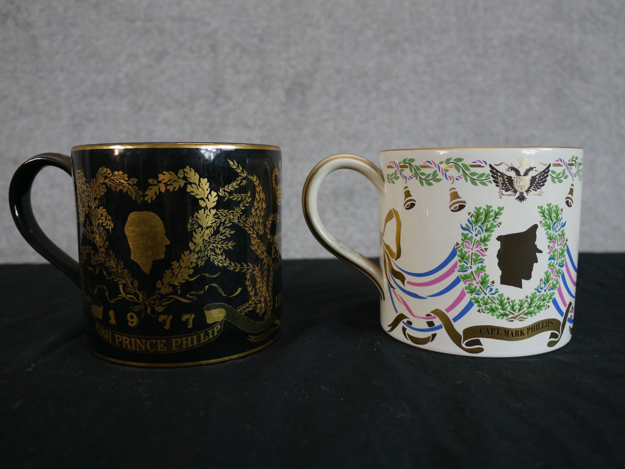 Two limited edition Wedgwood limited edition porcelain tankards designed by Richard Guyatt to - Image 2 of 3