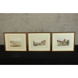 Ernest Howard Shepard (British 1879-1976), a set of three framed coloured limited edition prints