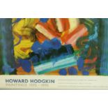 Howard Hodgkin, Paintings 1975-1995, a late 20th century framed coloured exhibition from the