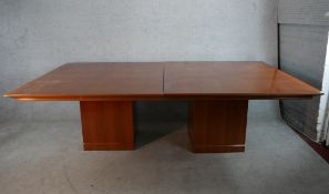 A large office table. H.76 x W.240 x D.140cm.