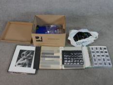 Alex Mcarren. A box of assorted negatives, slides and, photographs from the archive of Alex Mcarren.