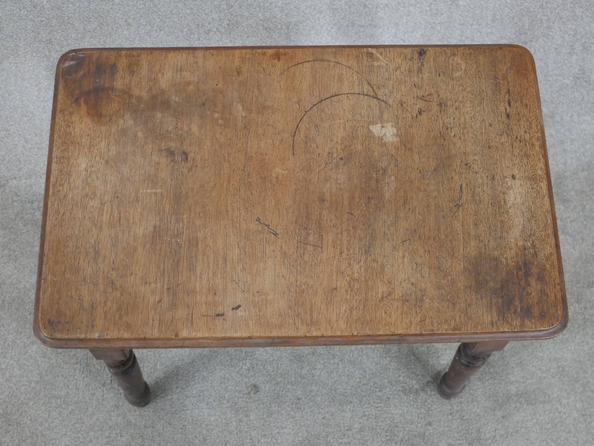 Lamp table, 19th century mahogany. H.66 W.55 D.35cm - Image 3 of 3