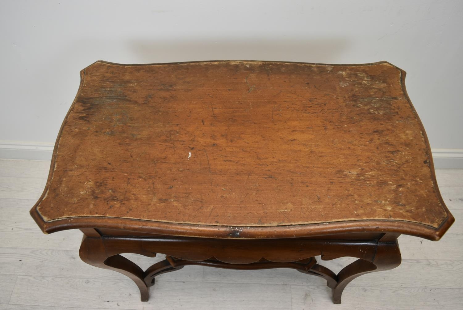 Work table, C.1900 mahogany. H.77 W.73 D.43 cm. - Image 2 of 5
