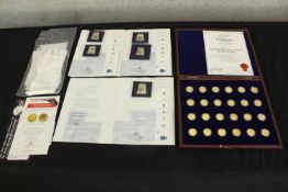 A boxed and complete London Mint, Most Expensive Coins in the World, coin proof set with