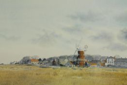 Andrew Dibben (20th century) Thetford, Norfolk, framed pencil signed limited edition coloured print.