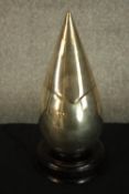 French sterling silver teardrop perfume holder made by Christofle. Complete with its three perfume