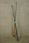 Vintage fly fishing rod. 83 cm in length.