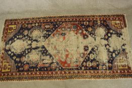 A Kazak rug. L.197 W.103cm.