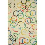 Rachel Whiteread 'London'. 2012 Olympics / Paralympics poster on satin paper. Lithograph printed