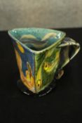 Paul Jackson. Hand decorated and glazed cup. H.10 W.10cm.