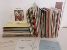 An archive of poetry books. From the collection of Martin Bax, writer and founding editor of the