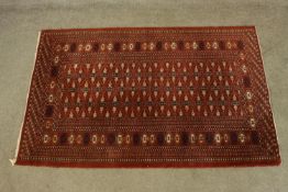 A Bokhara rug. L.148 W.97cm.