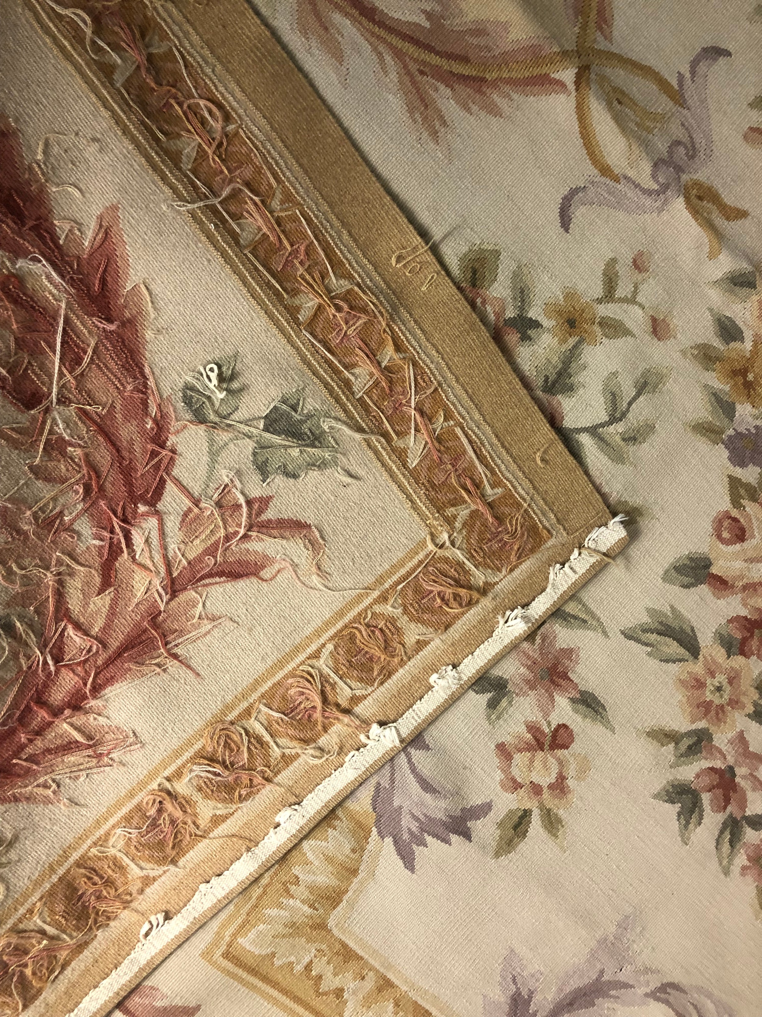 An Aubusson tapestry style carpet. L.280 W.181cm. - Image 3 of 3
