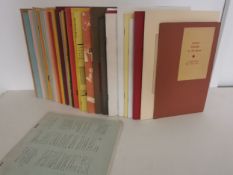 An archive of Jim Burns poetry books. From the collection of Martin Bax founding editor of the Ambit