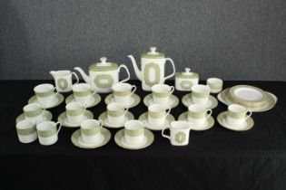 Royal Doulton Sonnet tea and coffee set. Incomplete. Roughly 29 piece not including the saucers. The