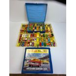 A Matchbox cars ‘Superfast’ carry case with eight trays of cars. 95 cars in total.