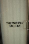 Andreas Slominski. Germany b. 1959. Door for the 'The Wrong Gallery' installation. In publisher's